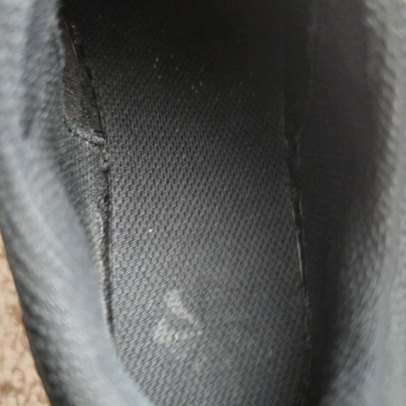 Nike | Court Borough black leather sporty low-top sneakers | Toddler 12.5 - Picture 6 of 11